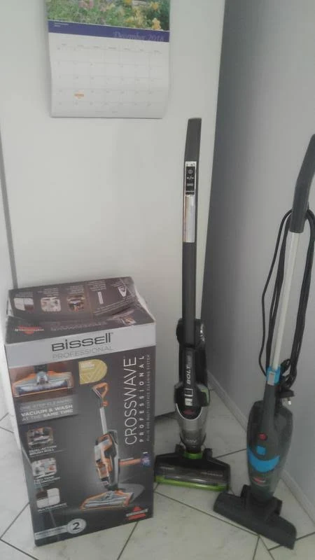 view of testing bissell featherweight stick vacuum budget vacuum cleaner australia unboxing package arrival several weeks to months