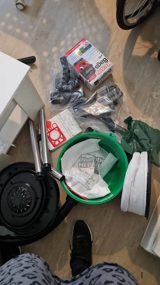view of our own purchase testing numatic henry pet pet200 bagged vacuum cleaner australia unboxing package arrival several weeks to months