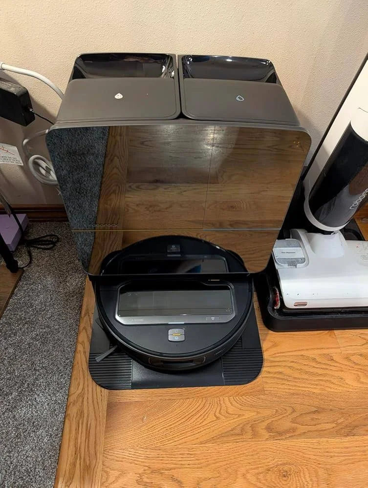 view of our own purchase testing roborock saros z70 robot vacuum for pet hair australia unboxing package arrival several weeks to months